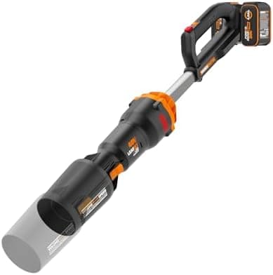 WORX Nitro Cordless Leaf Blower, Electric Blower with 620 CFM & 165 MPH, Blowers for Lawn Care with Brushless Motor & 3 Speed…