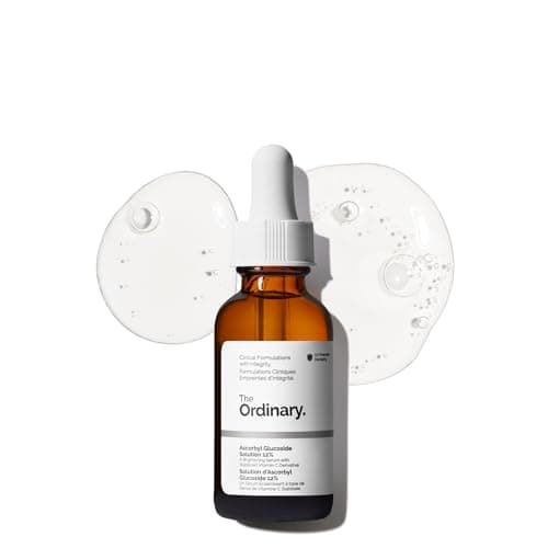 The Ordinary Ascorbyl Glucoside Solution 12%, Vitamin C Serum for Even Skin Tone and Antioxidant Protection…