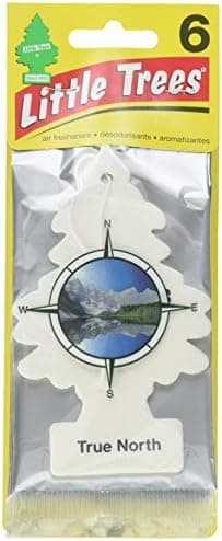 LITTLE TREES Car Air Freshener 6-Pack (True North)