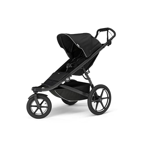 Thule Urban Glide 3 Single Child All-Terrain Stroller, Lightweight, Air-Filled Tires & Suspension, Integrated Hand Brake |…