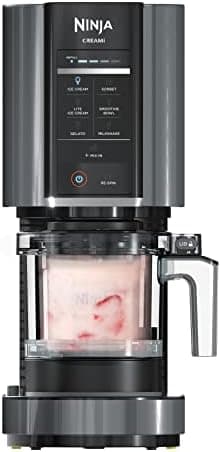 Ninja CREAMi Ice Cream Maker | 7-in-1 - IceCream, Gelato, Sorbet, Milkshakes, Mix-ins, Smoothie Bowls & More…