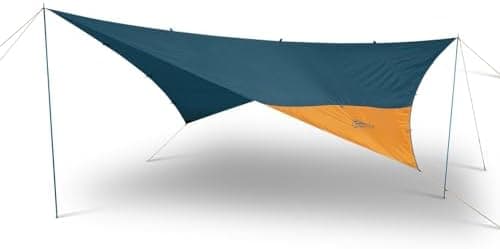 Kelty Noah’s Tarp Sun Shelter and Multi-Use Awning Rainfly, Portable Canopy UV Protection, Waterproof +…