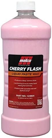 Malco Cherry Flash Automotive Liquid Paste Wax – Protect & Shine Your…