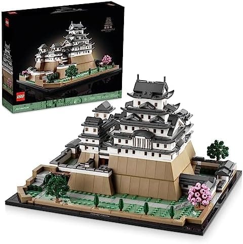 LEGO Architecture Landmarks Collection: Himeji Castle 21060 Building Set, Build & Display this Collectible Model for Adults, Fun…