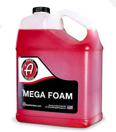Adam’s Mega Foam Car Wash Soap (Gallon) – pH Neutral, Ultra…
