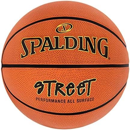 Spalding Outdoor Rubber Basketballs | Performance Rubber Cover Designed for Outdoor Play | Multiple…