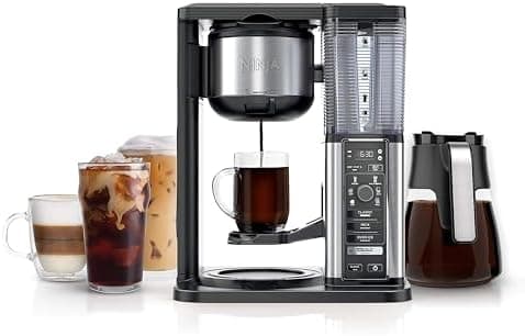 Ninja Specialty Coffee Maker | Includes 10-Cup Carafe, Fold-Away Frother, Permanent Filter &…