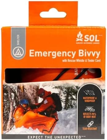 Survive Outdoors Longer 90% Emergency Bivvy - Comes with Survival…