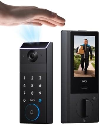 eufy Security Smart Lock FamiLock S3 Max with Palm Vein Recognition, Keyless Entry Front Door Lock, Wi-Fi Keypad Deadbolt+ 2K HDR…