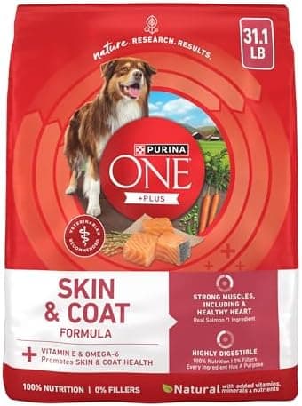 Purina ONE Natural, Sensitive Stomach Dry Dog Food, +Plus Skin & Coat Formula - 31.1 lb. Bag