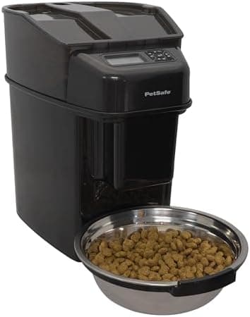 PetSafe Automatic Cat Feeder - Healthy Pet Simply Feed - Automatic Pet Feeder for Cats & Dogs - Timed Pet Feeder with…