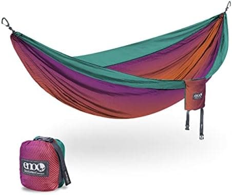 ENO, Eagles Nest Outfitters DoubleNest Lightweight Camping Hammock, 1 to 2 Person, Special Edition…