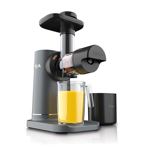 Ninja NeverClog Cold Press Juicer | Powerful Electric Slow Masticating Juicer with Pulp Control | XL Capacity | 24 oz. Juice Jug…