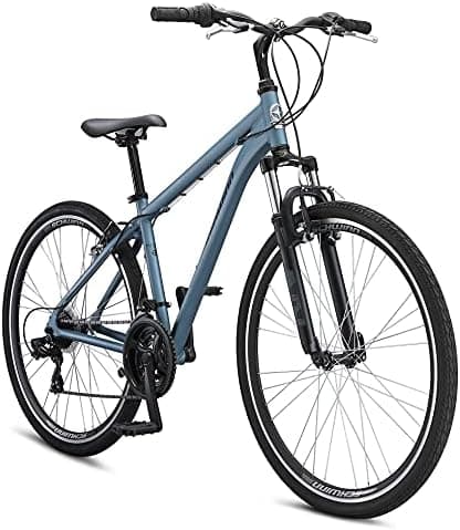 Schwinn Network 3.5 Hybrid Bike, Mens and Womens Bike, 21-Speed Hybrid Bicycle, Aluminum Frame…