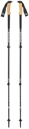 BLACK DIAMOND Alpine Carbon Cork Trekking Poles (Pair) | Ultralight Carbon Fiber | Natural Cork Grips | FlickLock Adjustability…