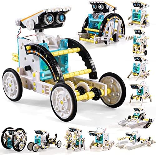 Lucky Doug Toys for Ages 8-13,12-in-1 STEM Solar Robot Kit Toys Gifts for Kids 8 9 10 11 12 13 Years Old, Educational Building…