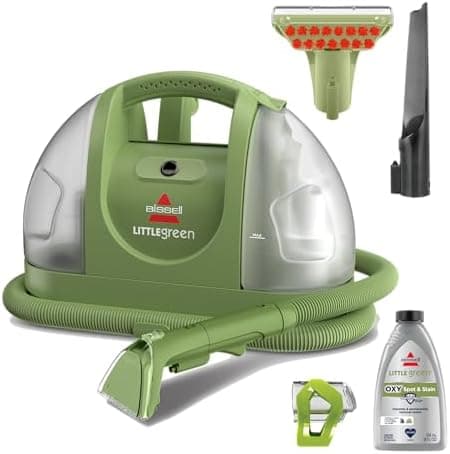 BISSELL Little Green Multi-Purpose Portable Carpet and Upholstery Cleaner, Car and Auto Detailer, with Exclusive Specialty Tools…