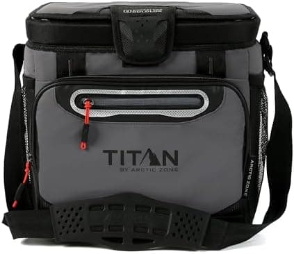 Titan by Arctic Zone Deep Freeze Cooler - Zipperless Hardbody Cooler - Deep Freeze Insulation, HardBody…