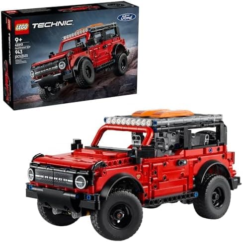 LEGO Technic Kids Toy Car - Building Kit for Boys and Girls, Ages 10+, Makes a Cool Birthday Gift, Authentic Ford Trim & Details…