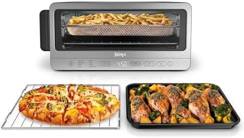 Ninja Air Fryer Toaster Oven Combo | 8-in-1 Functionality | Flip Up & Away for Storage Space | Air…