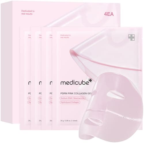 medicube Jelly Gel Mask with Salmon DNA PDRN Pink Collagen | Overnight Face Mask for Glass Glow Skin | Elasticity, Hydrating…