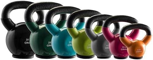 Kettlebell Sets Professional Grade - Strength Training Kettlebells for Home Workout - Cast Iron…
