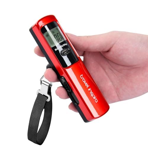travel inspira Battery-Free Luggage Scale – No Batteries Needed…