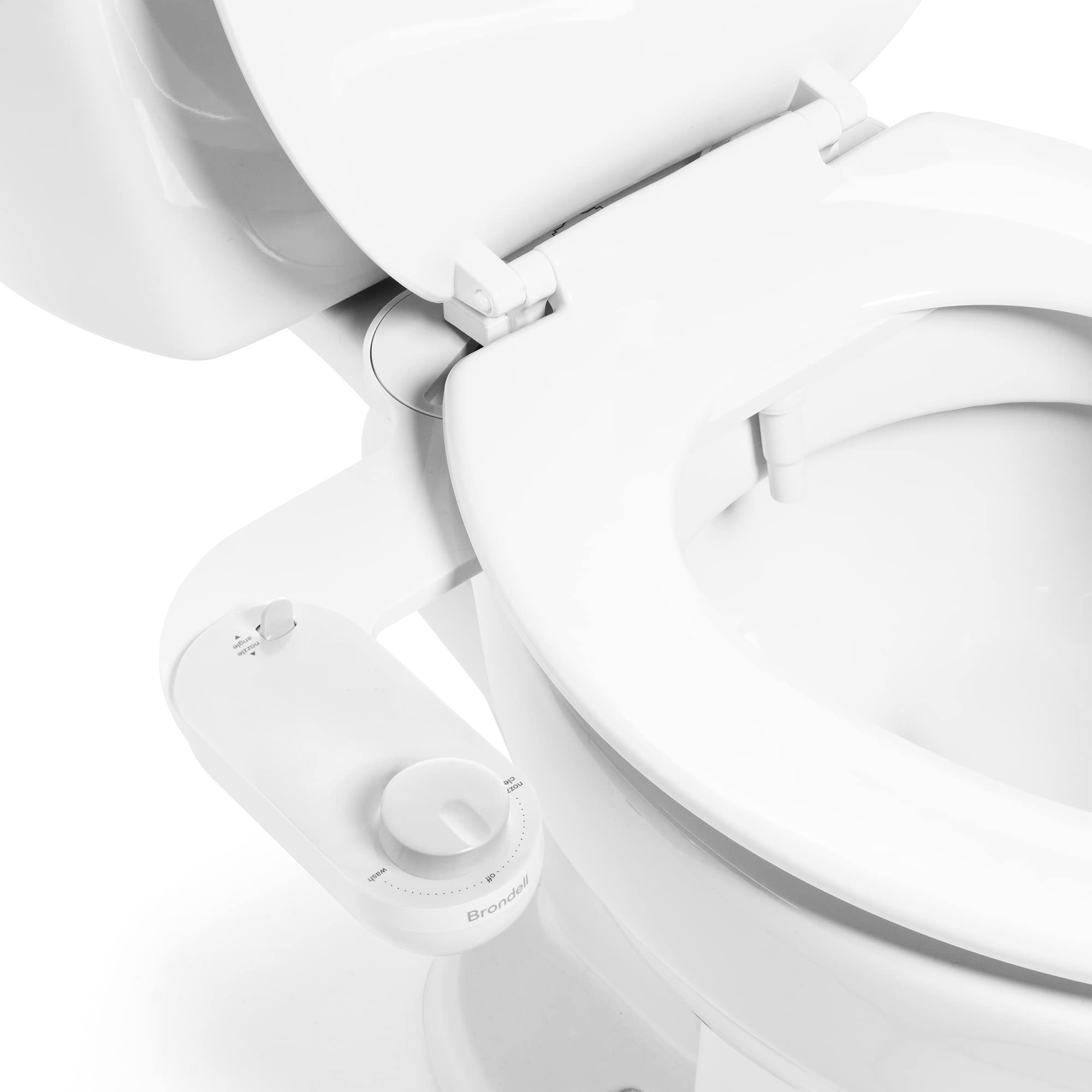 Brondell Fresh Spa Adjustable, Bidet Attachment FSA-15 for Toilet Seats with Adjustable Single Nozzle, Side…