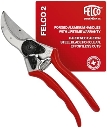 Felco F2 Pruning Shears – 9.25" Swiss-Made Garden Clippers for Professional Pruning | Hand Pruners…