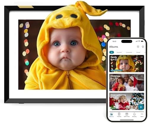 Nixplay Digital Picture Frame | 10.1" Stunning HD Touch Screen Display | Perfect Digital Picture Frame for Gifting |…