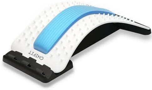 ChiFit Multi-Level Back Stretching Device - Immediate Relief for Herniated Disc, Sciatica, Scoliosis,Lower and Upper Back…