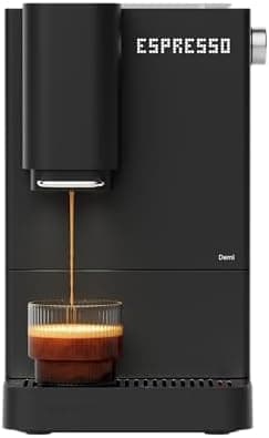 Terra Kaffe Demi Compact Fully Automatic Espresso Machine - Roaster-Approved Espresso Settings - Barista-Level Quality with…