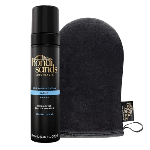 Bondi Sands Self Tanning Foam + Application Mitt | Includes Lightweight Sunless Foam + Reusable Mitt for a Flawless Finish