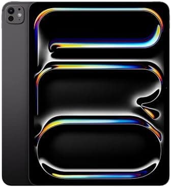 Apple iPad Pro 13-Inch (M4): Built for Apple Intelligence, Ultra Retina XDR Display, 512GB, 12MP Front/Back Camera, LiDAR…