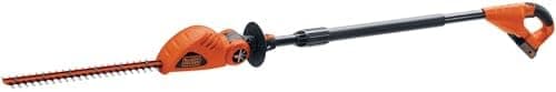 BLACK+DECKER 20V MAX Pole Hedge Trimmer Cordless with Battery and Charger, 18-Inch Dual Action Blade Power Hedge Trimmer…