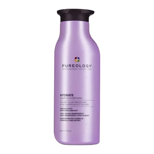 Pureology Hydrate Shampoo - For Dry or Color Treated Hair, Moisturizing Shampoo For Hydration & Softness…