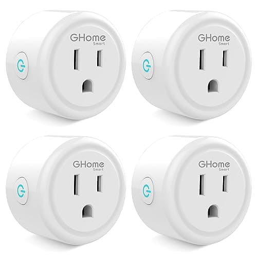 GHome Smart Plug Mini, WiFi Smart Outlet Plug Works with Alexa and…