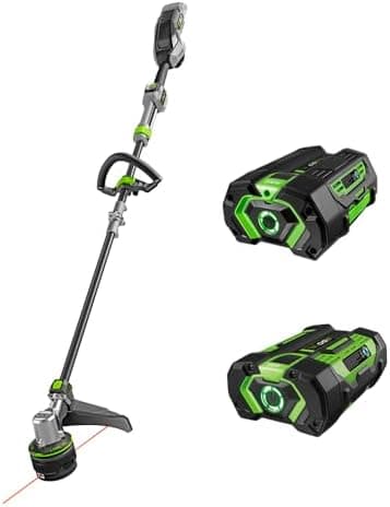 EGO POWER+ String Trimmer, 16" Cordless Weed Trimmer with POWERLOAD, LINE IQ, Telescopic Carbon…