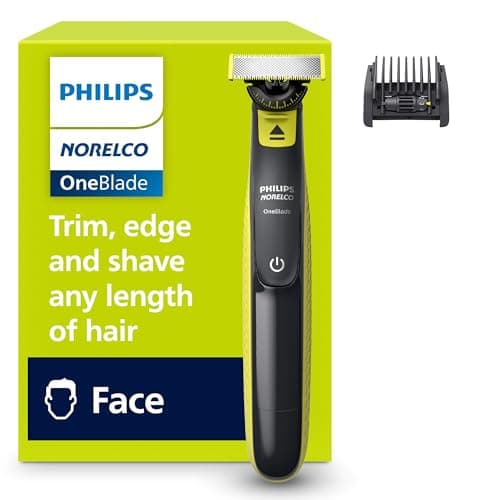 Philips Norelco One 360 Hybrid Face, Electric Beard Trimmer and Shaver, with 360 Technology, 1x 360 for Face…