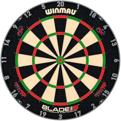 Winmau Blade 6 Triple Core & Blade 360 Series Dartboards - Professional PDC Tournament Dart Board, Ultra-Thin…