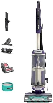 Shark POWERDETECT Upright Vacuum Cleaner with HEPA Filter, Heavy Duty Vacuum with Powerful Suction for Pet Hair Pickup, DuoClean…
