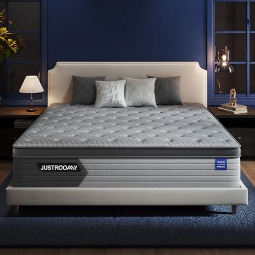 King Size Mattress Firm Mattress 14 Inch for Back Pain Relief,Breathable Cooling Ice Silk Top,Gel Memory…