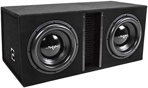 Skar Audio Dual 12" 5000W Loaded EVL Series Vented Subwoofer Enclosure | EVL-2X12D4