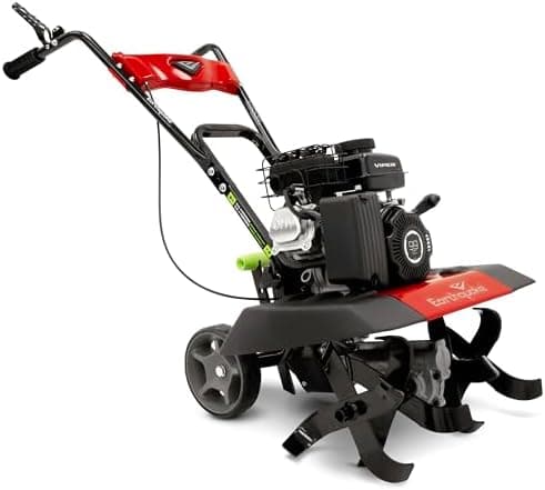 Earthquake 20015 Versa 2-in-1 Tiller Cultivator with a 99cc 4-Cycle Viper Engine, 2-in-1 Front Tine Tiller and Cultivator…