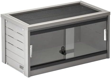 New Age Pet ECOFLEX Small 24" Reptile Habitat Enclosure, Glass Front Terrarium for Snakes, Lizards…