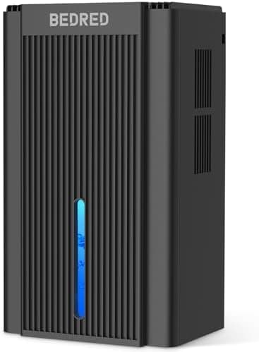 Dehumidifier, 95OZ Dehumidifier for Home 1000 Sq.Ft - Quiet with Auto Shut Off & Relaxing 7 Color Ambient Light,Ideal for…