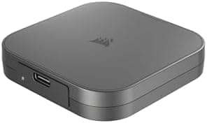 Corsair EX400U 2TB USB4 Portable External Type-C SSD – Up to 4,000MB/s Read, 3,600MB/s Write, USB 3.2 Gen2…