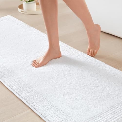 Madison Park Splendor Reversible 100% Cotton Tufted Bathroom Rug-3000…