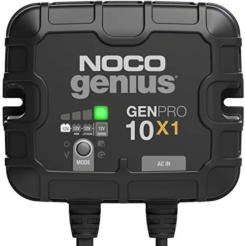 NOCO Genius GENPRO10X1: 1-Bank, 10A Onboard Battery Charger - 10A Per…