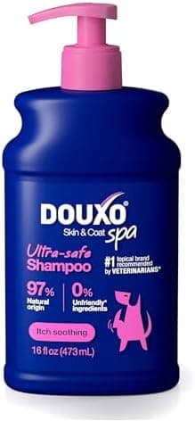 DOUXO SPA Soothing Dog Shampoo for Sensitive Skin, 16 fl oz, Skin-Friendly Formula Cleans and Soothes, Leaves The Coat Soft and…